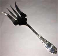 Ercuis France Silver Plate Serving Fork
