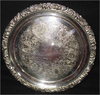 England Silver Plate Tray