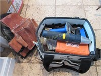 Three tool pouches & contents