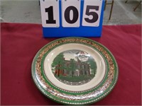 STEPHEN C FOSTER "MY OLD KENTUCKEY HOME" PLATE