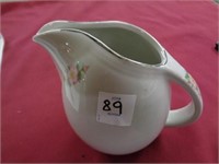 HALL FLORAL PITCHER