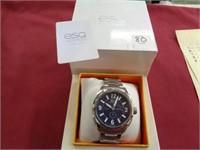 MOVADO ESQ MEN'S WATCH--NEVER OWNED