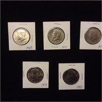 Kennedy half dollar lot (5)