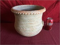 Nice Clay Flower Pot with Design / Color