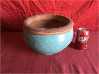 Nice Painted Flower Pot (Clay)