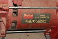 Dayton 25 KW pto generator