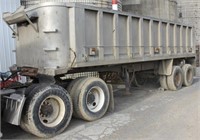 Summit 24' aluminum dump trailer