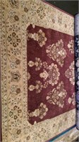 China Sarouk Wool & Silk Rug 8'6" x 11'6"