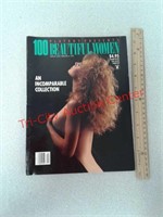 1989 Playboy 100 beautiful women magazine