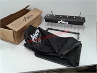 Ariens dethatcher attachment and lawn mower bag