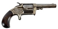 Engraved Spur Trigger .38 Eli Whitney Arms Co
