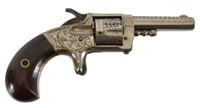 Engraved Spur Trigger .30  Eli Whitney Arms Co.