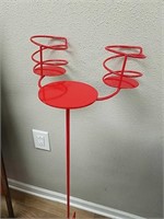 Hand made drink holder, Powder coated nice