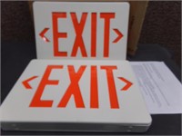 DOUBLE SIDED LED EXIT SIGN
