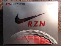 12 PC RZN NIKE PLATINUM GOLF BALLS