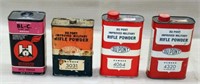 4 DuPont & Hodgdon powder advertising tins