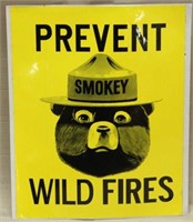 "Prevent Wild Fires" Smokey Bear sticker, 7" x 9"