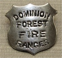 Dominion Forest Fire Ranger badge