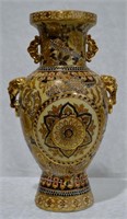 Chinese Moriage Porcelain Vase - 739