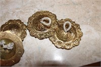 2 Pairs of Vintage Belly Dancer Finger Cymbals