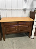 Table w/ drawers and doors