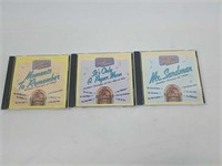 3 music CDs of the 40s and 50s