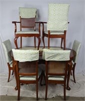 Monitor Queen Anne Dining Table & 6 Chairs