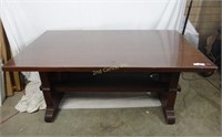 Antique New England Colonial 6' Meeting Table