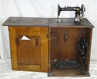 Mod C Minnesota Treadle Sewing Machine & Cabinet