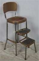 Mid Centurysteel Step Stool / Chair