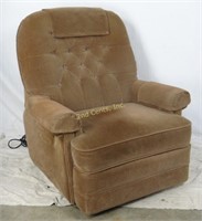 Deluxe Brown Power Recliner / Lounge Chair