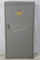 Vtg Bell Systems Metal Storage Cabinet