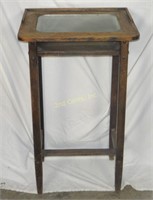 Antique Primitive Mission Oak Wash Stand Table