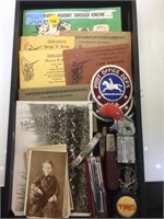 TRAY LOT, GAME LICENSES, VINTAGE PICTURES, ,