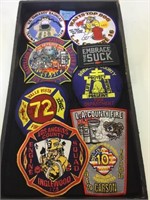 ASSORTMENT OF PATCHES, FIREMAN, & MORE