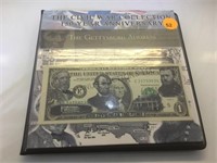 1861-1965  FEDERAL RESERVE NOTE WITH STAMPS