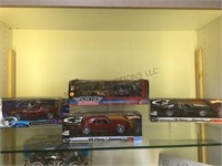 COLLECTION OF HOT WHEELS G MACHINES, 1:18, 1:24
