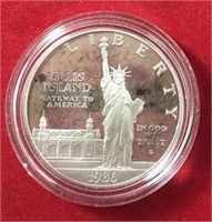 1986 Ellis Island Commemorative Silver Dollar