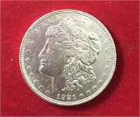 1921 Morgan Dollar BU