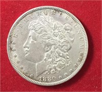 1880 Morgan Dollar XF+