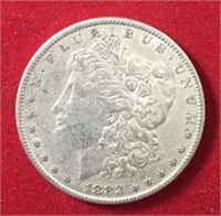 1883 Morgan Dollar XF+