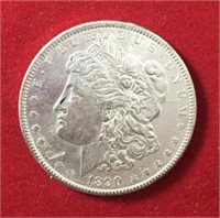 1890 Morgan Dollar XF+