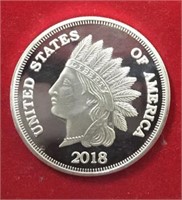 1 oz. .999 Silver Round