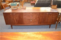 YOUNGER MID CENTURY SIDEBOARD, SOME STAINS ON