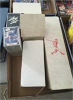 (4) Boxes Of Baseball Cards. Two Are Sealed Sets.