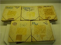 (5) Reco Collection Plates