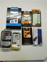 (7) Phone Cases, Display Guard, NEW