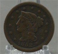 1852 Braided Hair Large Cent