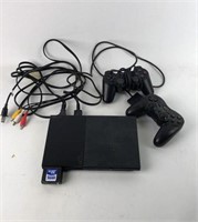 PlayStation 2 with controllers