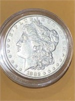 1882 Morgan Silver $1 Dollar Coin